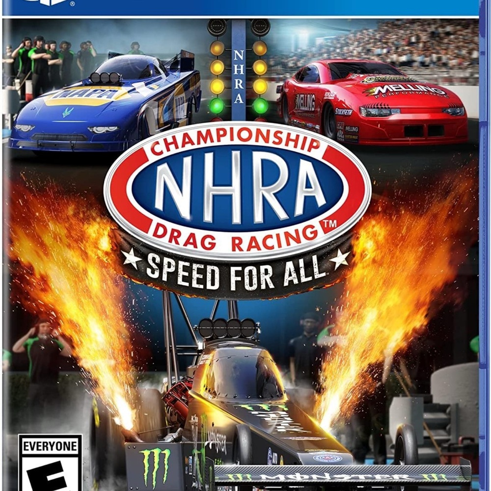 NHRA: Speed for All – PlayStation 4 (New & Sealed)